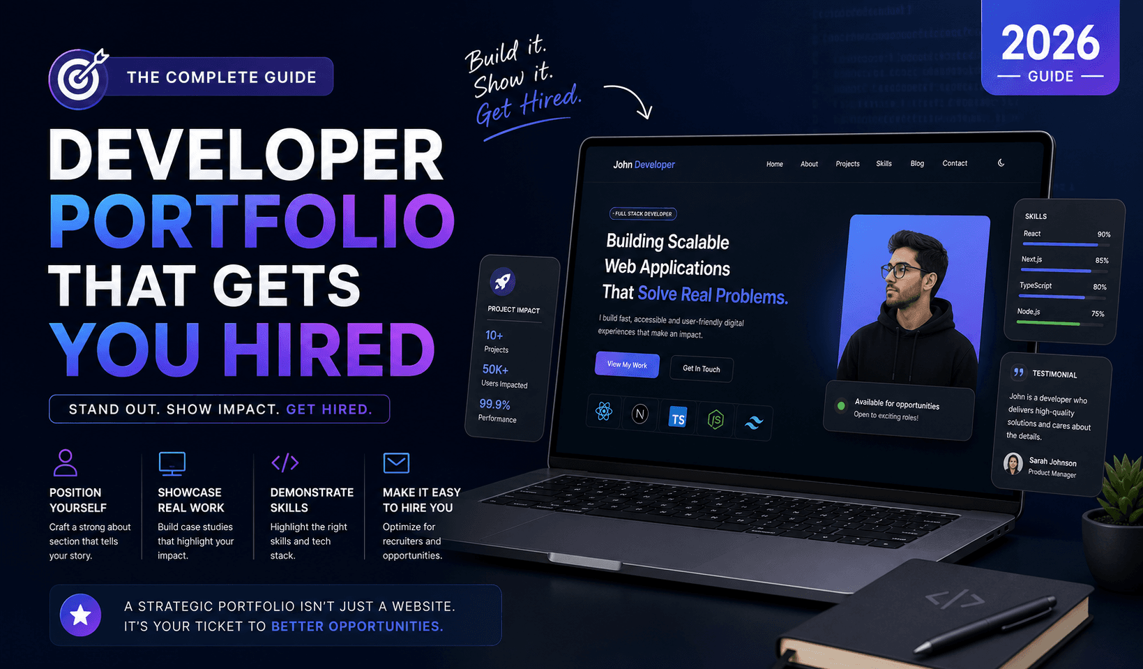 Build a Developer Portfolio That Gets You Hired in 2026
